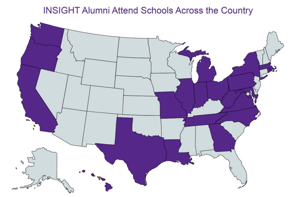 INSIGHT Alumni Attend Schools Across the Country
