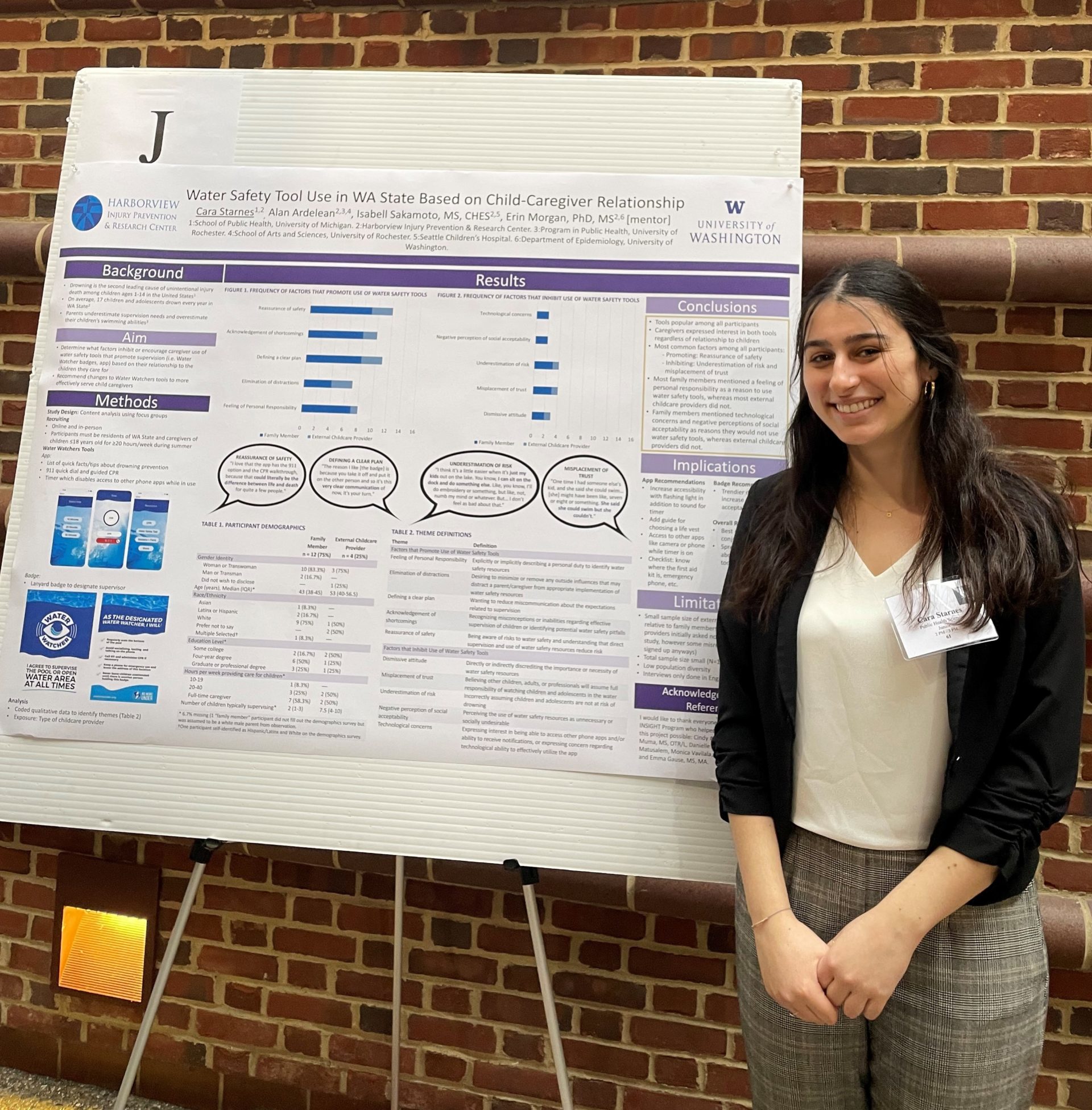 2021 INSIGHT Alumna presents research project to University of Michigan