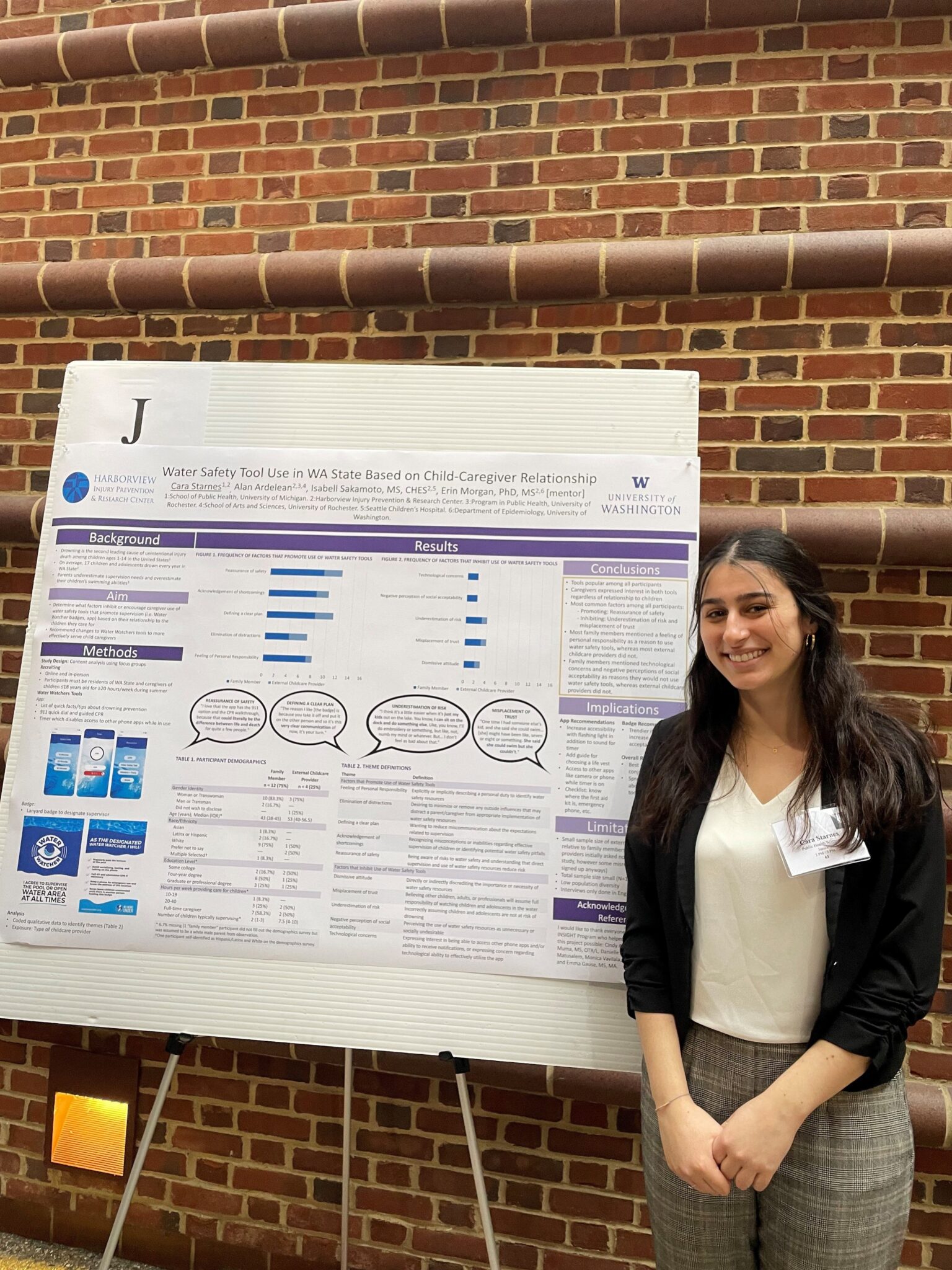2021 INSIGHT Alumna presents research project to University of Michigan