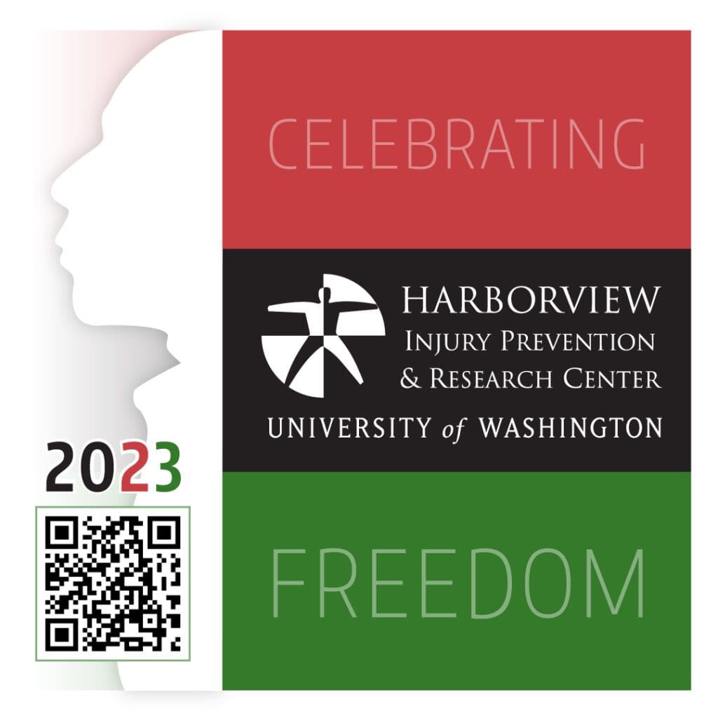 Scan QR code at bottom Left to learn more about #juneteenth