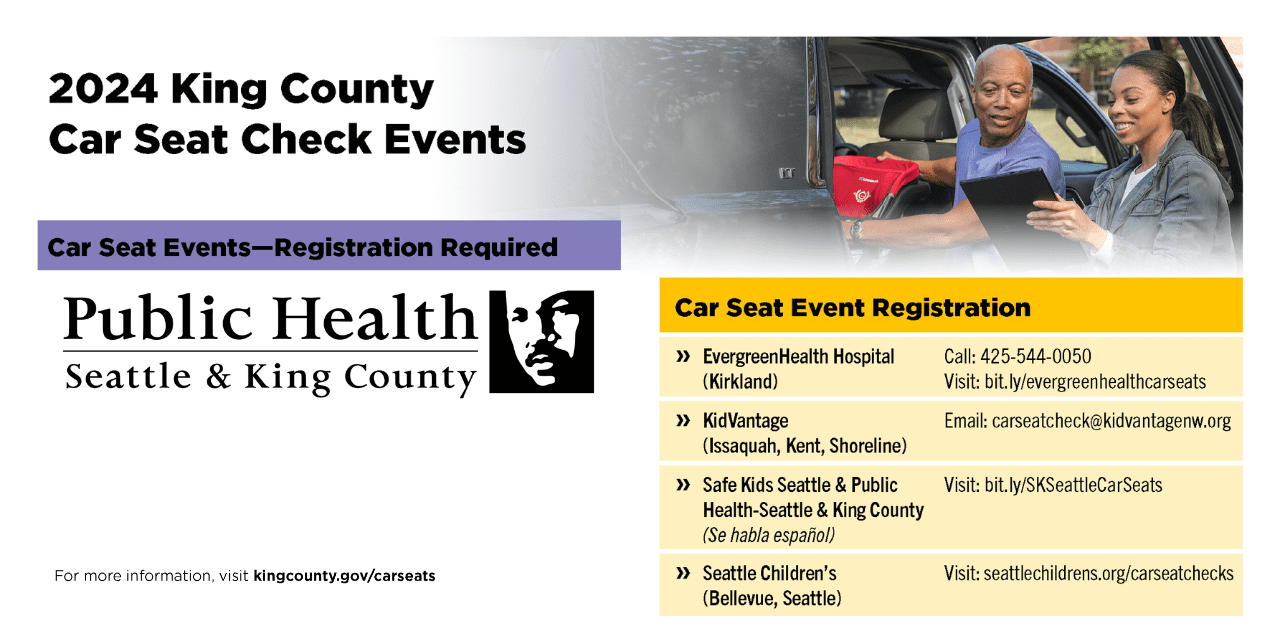 2024 FREE King County Car Seat Events